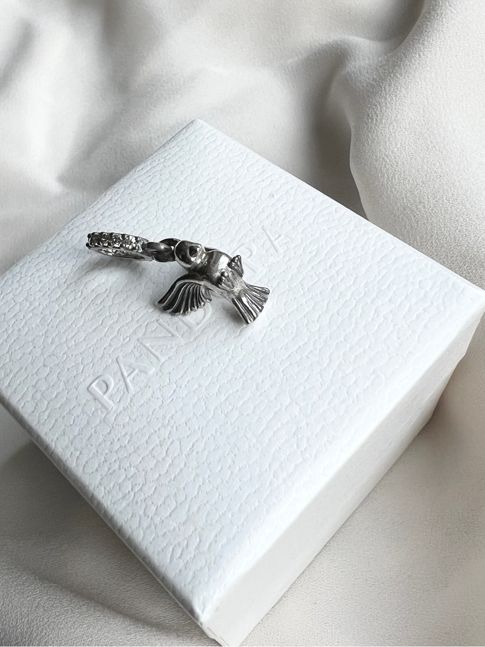 PANDORA DOVE OF PEACE DANGLE CHARM